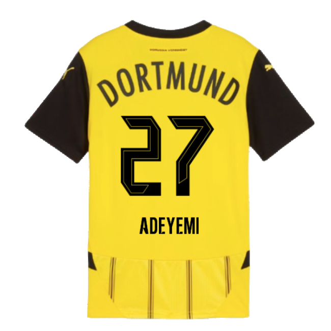 2024-2025 Borussia Dortmund Home Shirt for (Youth