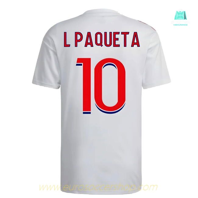 2022-2023 Olympique Lyon Home Shirt (L PAQUETA 10)