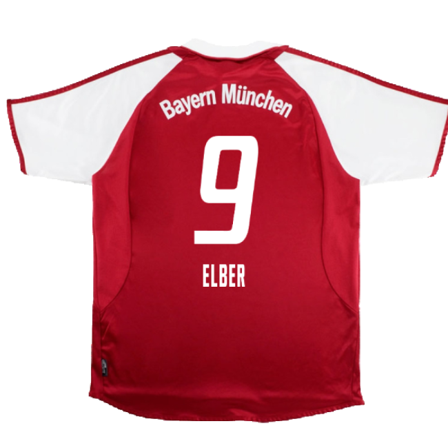 Bayern Munich 2003-04 Home Shirt ((Excellent) XL) (Elber 9)