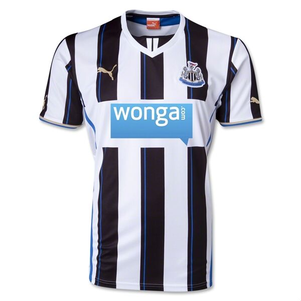 13-14 Newcastle United Home Soccer Jersey Shirt - Official Replica
