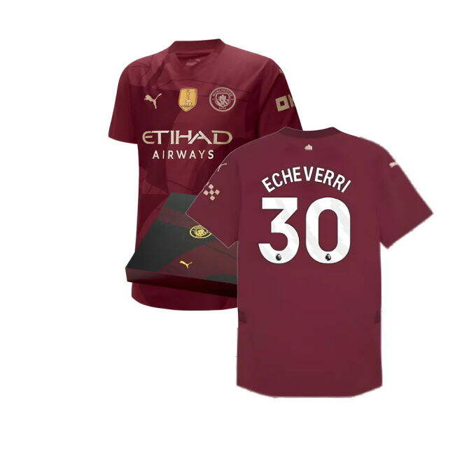 Licensed 2024-2025 Man City Premier League Third Uniform