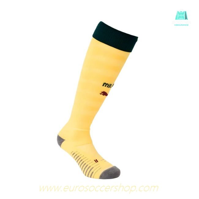 2025-2026 AC Milan Third Socks (Yellow)