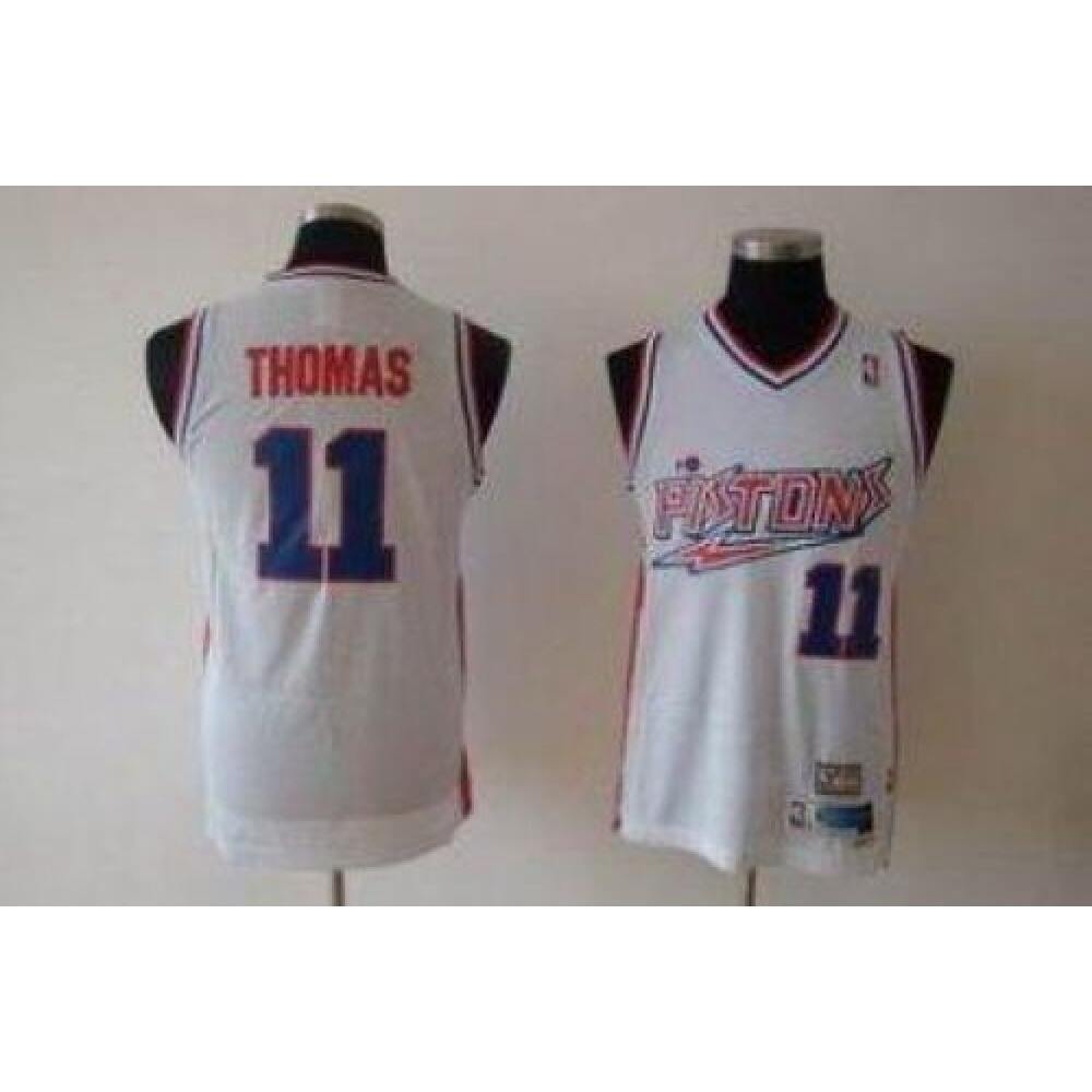Authentic 11 White Jersey - - Basketball Fan Gear