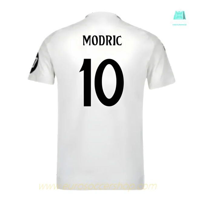 2024-2025 Real Madrid Authentic Home Shirt (Modric 10)