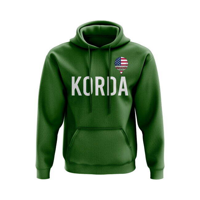 Nelly Korda USA Golf Name Hoody (Green)