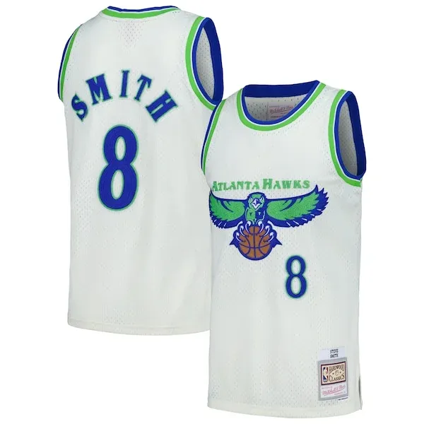 Championship Steve Smith ATL Basketball Jersey - Team Colors