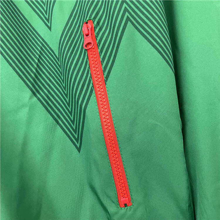 2023 MEXICO GREEN WINDBREAKER JACKET - Official Replica 6317