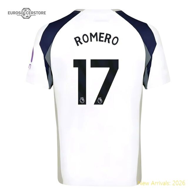 2025-2026 Spurs Hotspur Home Shirt (romero 17) - Match Day Jersey