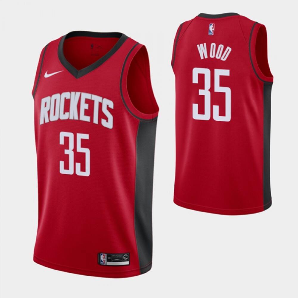 Premium Houston Rockets 35 Red Jersey - NBA Collection