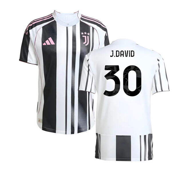 2025-2026 Home Shirt by Juventus Authentic (Men