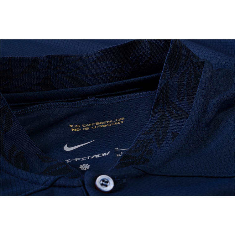 World Cup 2022 France Home Blue Soccer Jersey Football Shirt - World