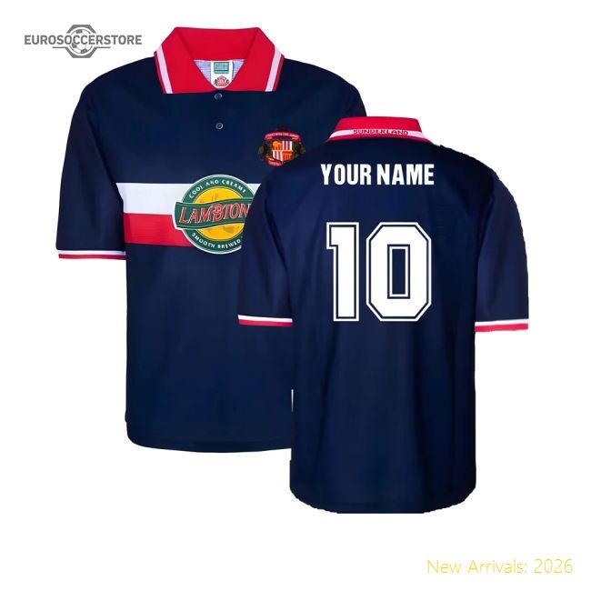 Official Sunderland 1999 Retro Away Shirt (your Name) - Premium