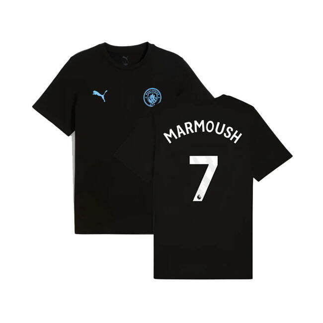 Marmoush 7 Man City First Team Top Tier Home Professional Jersey