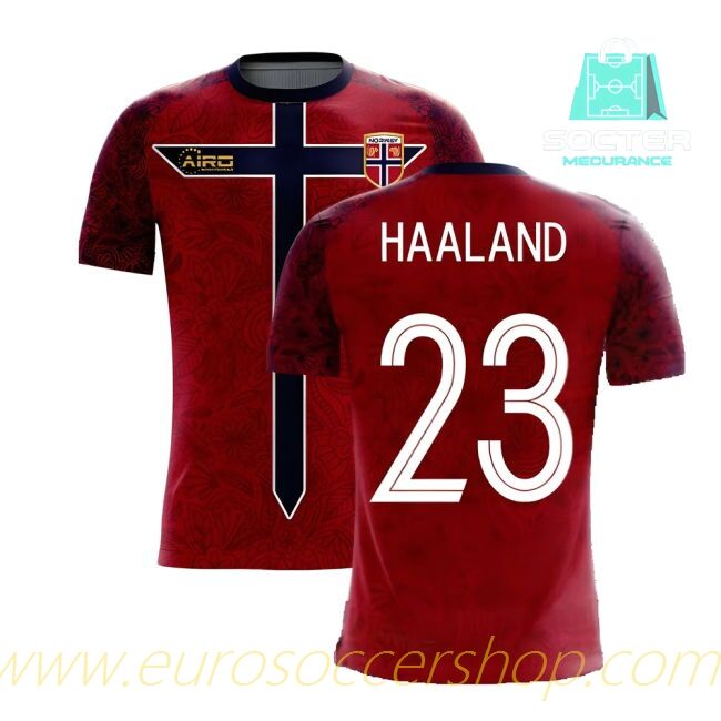 2025-2026 Season Norway Home Football Shirt Libero (HAALAND 23)