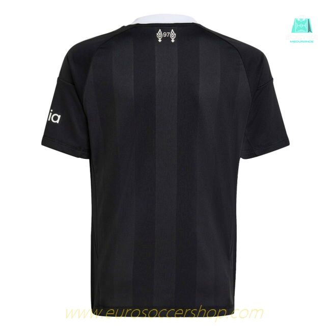 2025-2026 Liverpool Third Goalkeeper Shirt (Black) - Kids