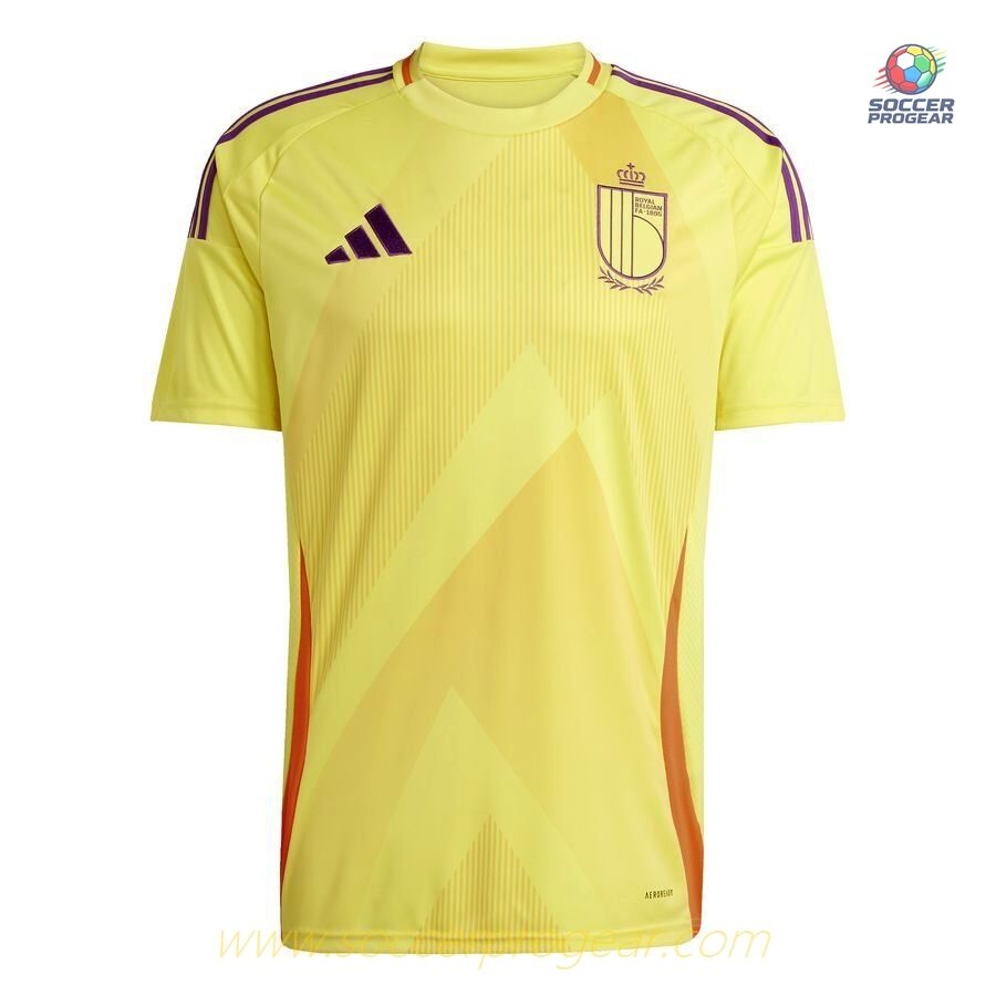 Belgium Euro 2025 Edition Men's Away Soccer Shirt