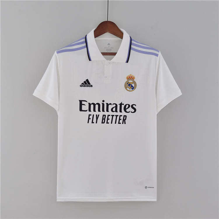 Real Madrid 2223 Home White Soccer Jersey Football Shirt - Official