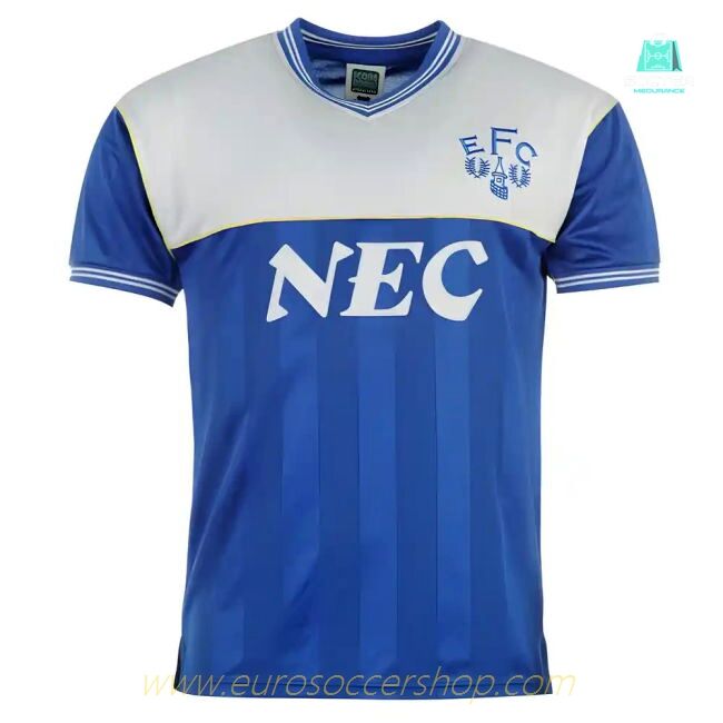 Score Draw Everton 1986 Home Shirt