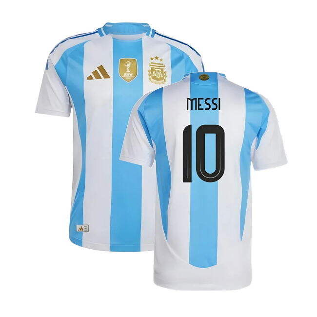 Match Worn Style Argentina High Standard Home Professional Jersey (1)