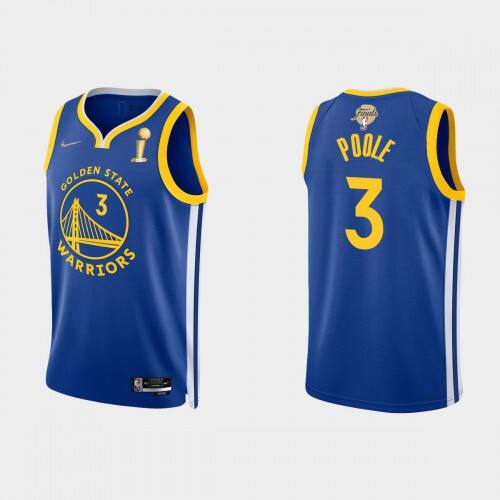Golden State Warriors ordan #3 High-Quality Team Jersey Modern Design
