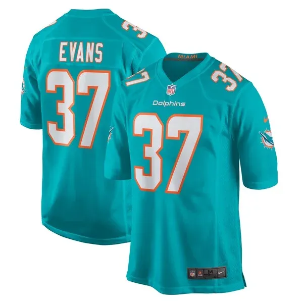 None Game Football Jersey - Aqua M | football apparel | NFL Football