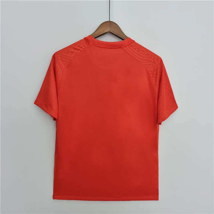 Breathable Canada World Cup 2022 Home Red Soccer Jersey Soccer Shirt