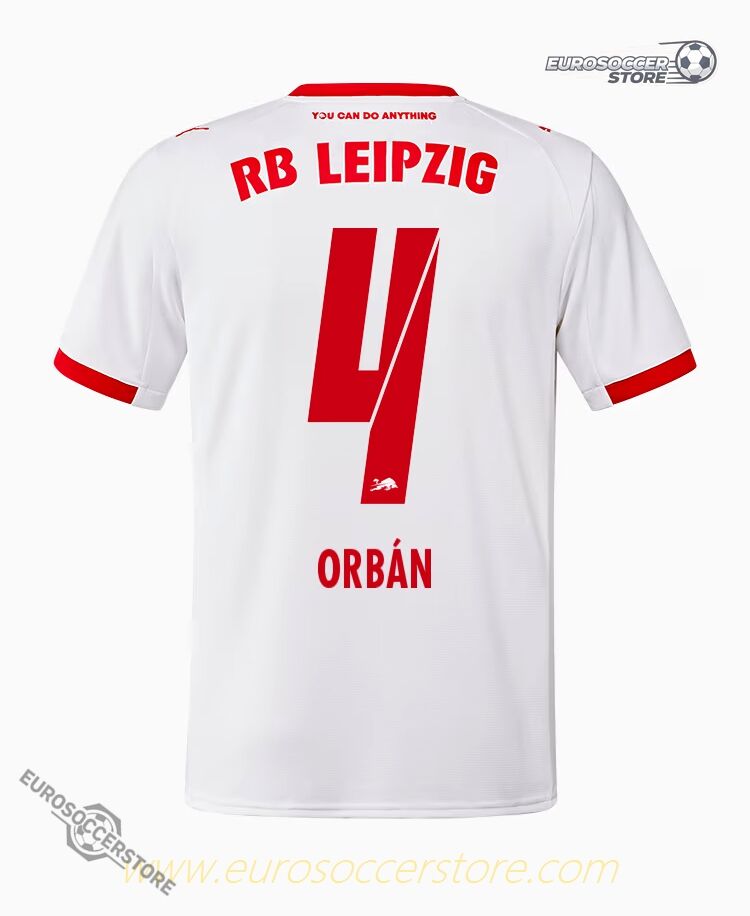 RB Leipzig 25-26 Home Jersey ORBÁN 4