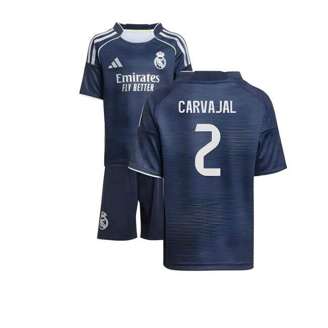 Carvajal 2 2025-2026 Real Madrid Soccer Club Away Kit