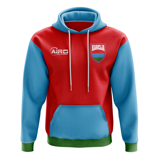 Karelia Concept Country Football Hoody (Red)