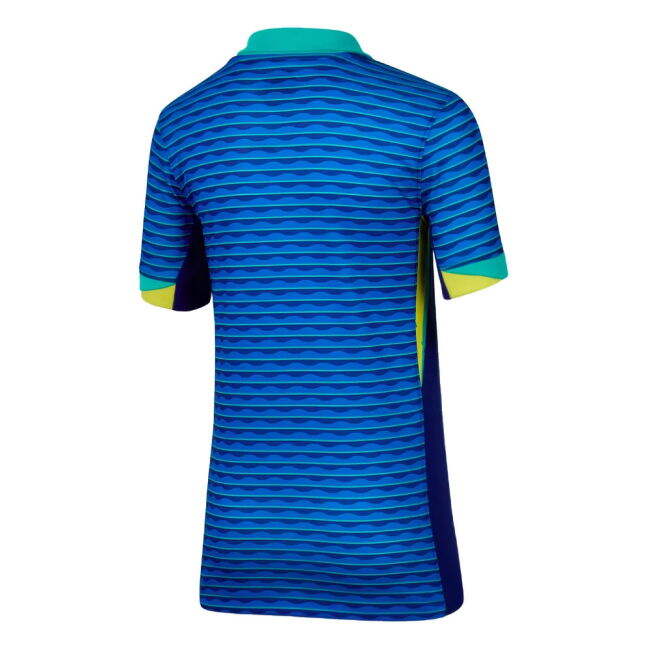 Match Replica Brazil Away Fan Jersey (Kids)