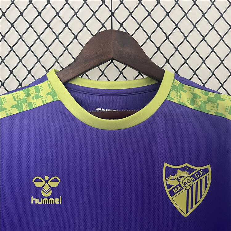 Licensed 2425 Malaga Away Shirt - Official Replica 8011
