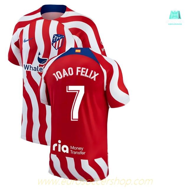2022-2023 Atletico Madrid Home Shirt (JOAO FELIX 7)