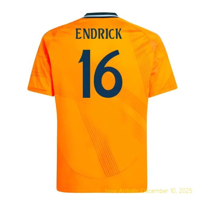 2024-2025 Real Madrid RM Premium Away Youth Kit (Endrick 16)
