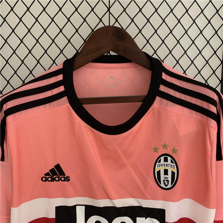 1516 Juventus Retro Long Sleeve Soccer Football Shirt - Official