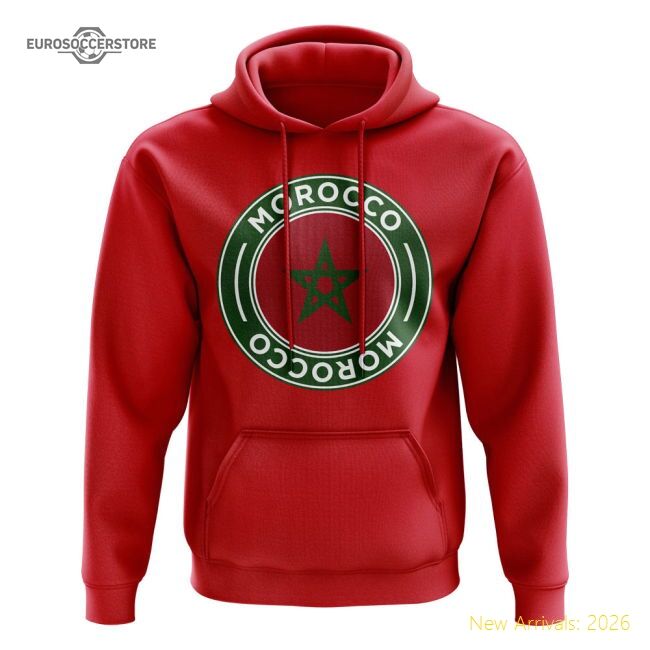Morocco Football 20242025 Regular Top Hoodie Climalite