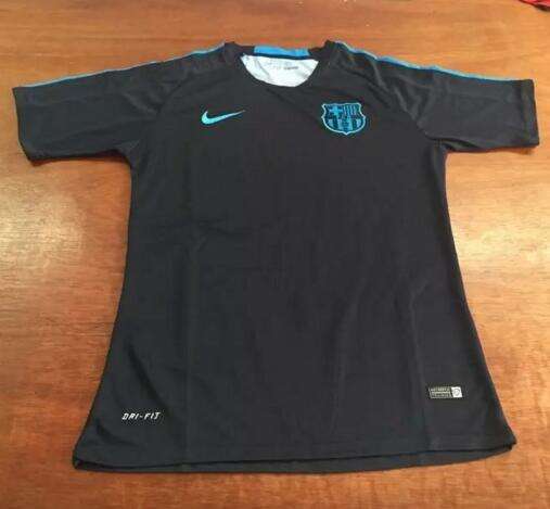 Authentic Barca Barcelona Pre-Match 2016 Black Training Shirt