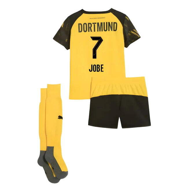 2025-2026 Borussia Dortmund Home Affordable Kit (Jobe 7)