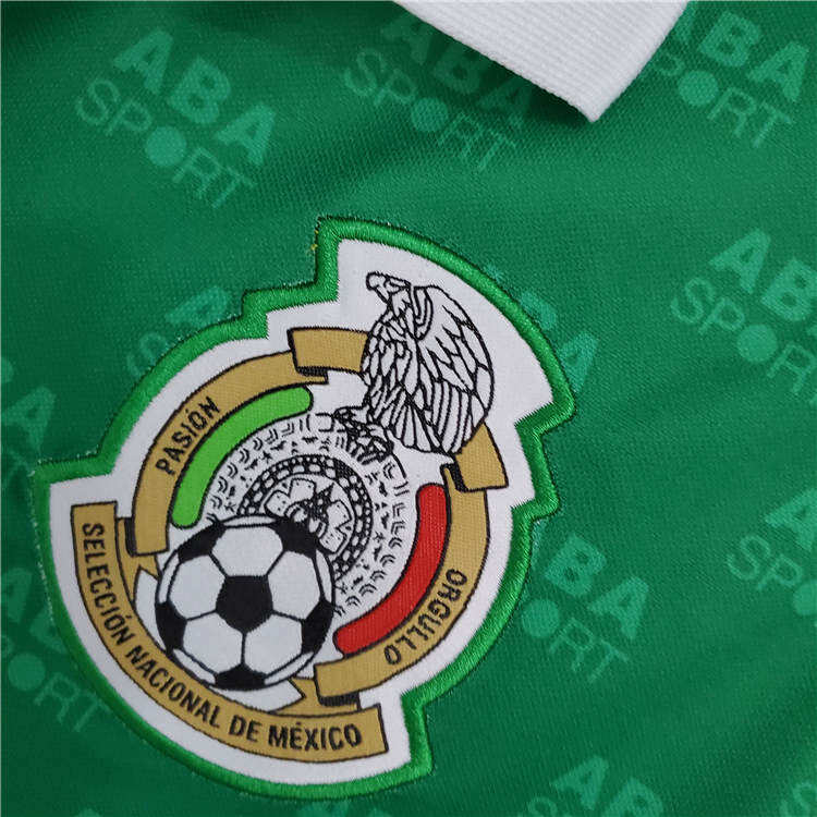 MEXICO RETRO SHIRT 1995 HOME SOCCER JERSEY FOOTBALL SHIRT - Official