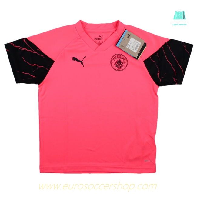 2023-2024 Man City Training Jersey (Sunset Glow) - Kids (HAALAND 9)
