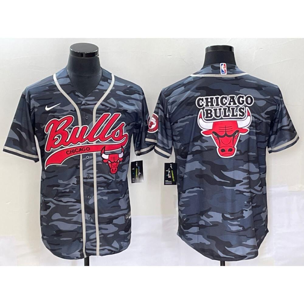 High-Quality Chicago Bulls Gray Jersey - - Fan Favorite
