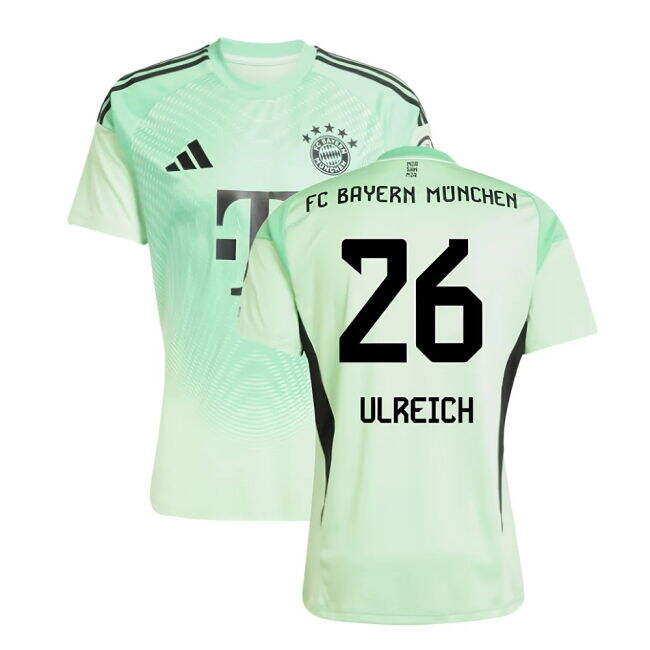 True Bayern Bayern Munich Home Goalkeeper Shirt Glory Mint Ulreich...