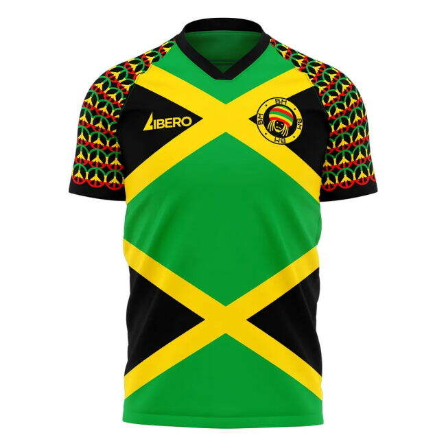 Latest Lightweight Jamaica Concept Match Shirt