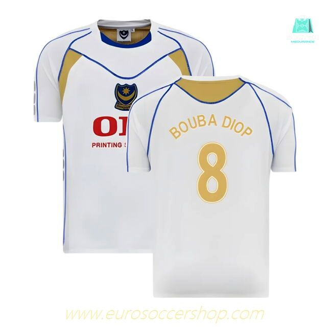 2008 Portsmouth FA Cup Final Away Shirt (Bouba Diop 8)