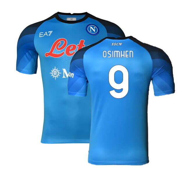 Osimhen 9 2026 Collection Performance Napoli Home Football Shirt