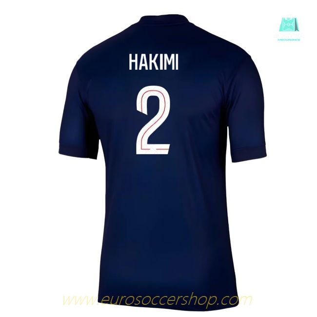 2025-2026 PSG Paris Saint Germain Home Shirt (Hakimi 2)