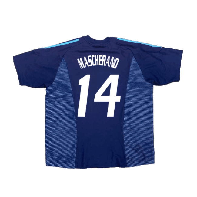 Unique Rare Quality Argentina Away Limited Shirt (MASCHERANO 14)