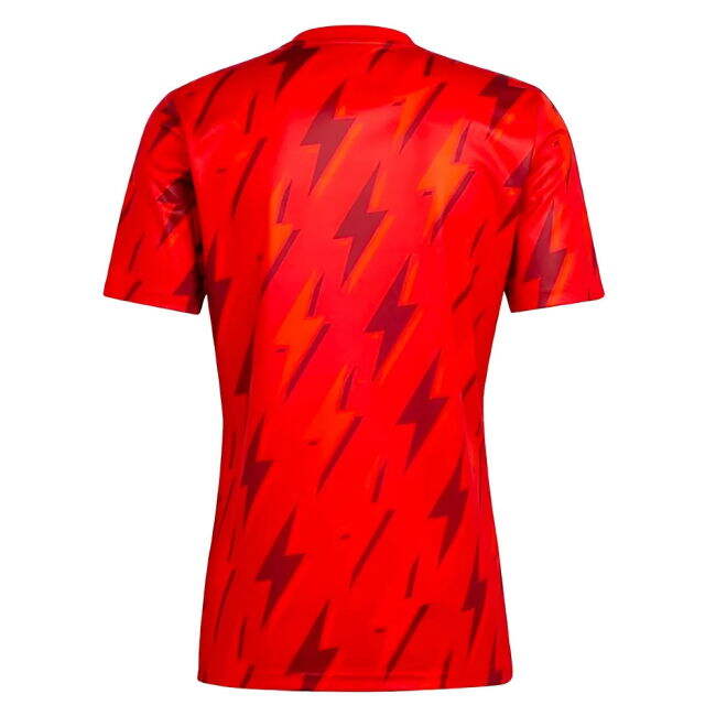 2023-2024 Arsenal Pre-Match Shirt (Red) (Your Name)