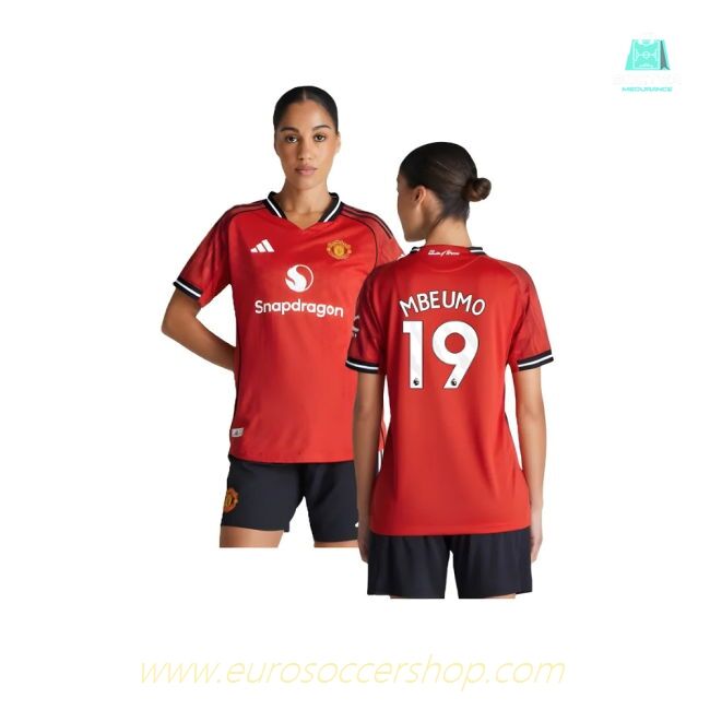 2025-2026 Man Utd Authentic Home Shirt (Womens) (Mbeumo 19)