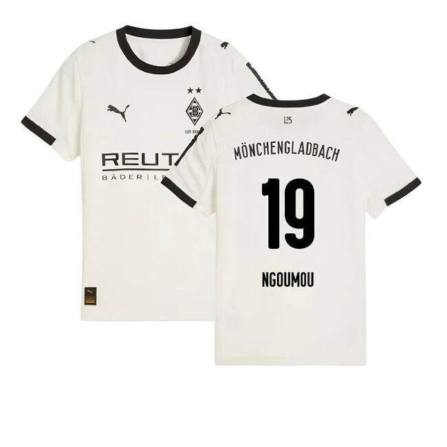 2025-2026 Borussia MGB Home Shirt (Kids) (Ngoumou 19)