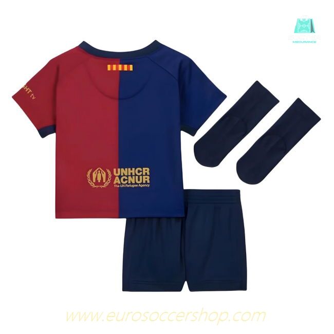 2024-2025 Barcelona Home Baby Kit (Messi 10)